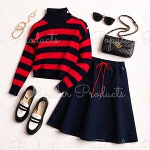 Free Assembly | Mock Neck Button Sweater, Free Assembly Women's Mock Neck Button